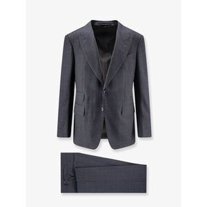 Tom Ford Men Single-Breasted Wool Suit